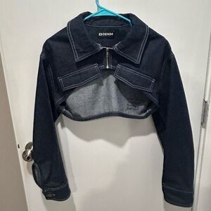 New EB Denim Max Cropped Jacket Prototype - Size Small